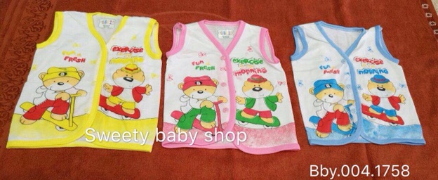 6 PCS Baju bayi new born Murah pendek kutung panjang / Baju bayi katun murah / Pakaian Bayi murah