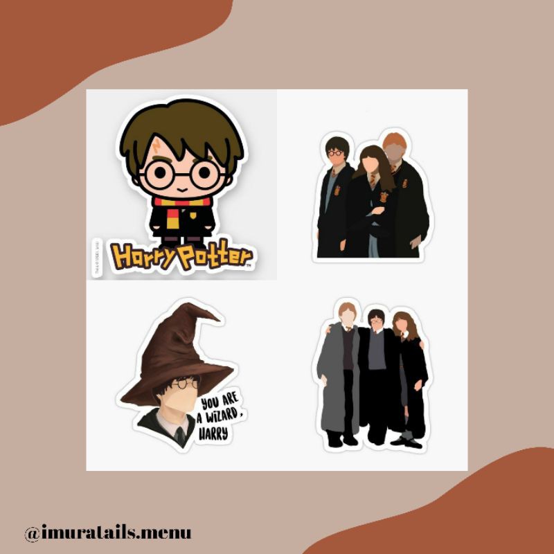 21pcs Sticker Tumblr Harry Potter 2