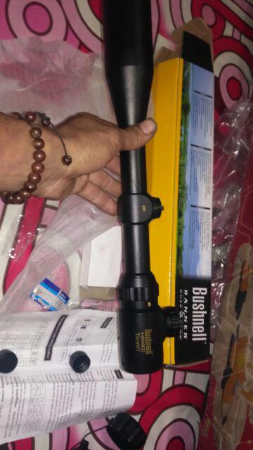 Peredam Bushnell Deluxe Kuningan/drat Kuningan Od 30