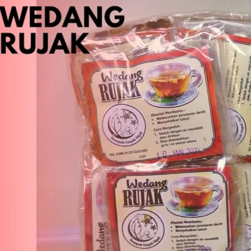 

WEDANG RUJAK WEDANG REMPAH WEDANG HERBA 1pack isi 10pcs