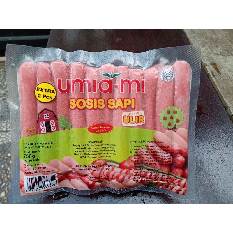 

Sosis Ulir Umia-Mi 30pcs