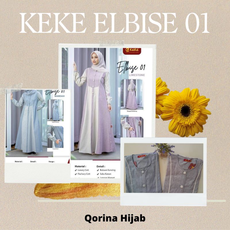 Keke Elbise 01 / Keke Terbaru / Gamis Dewasa