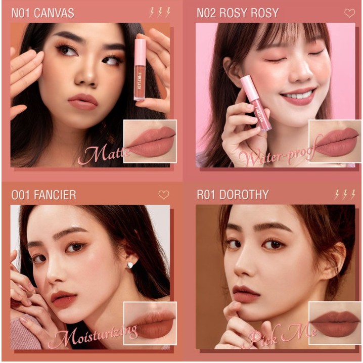PINKFLASH Lipstik Tahan Lama Lipstick Matte 18 Warna