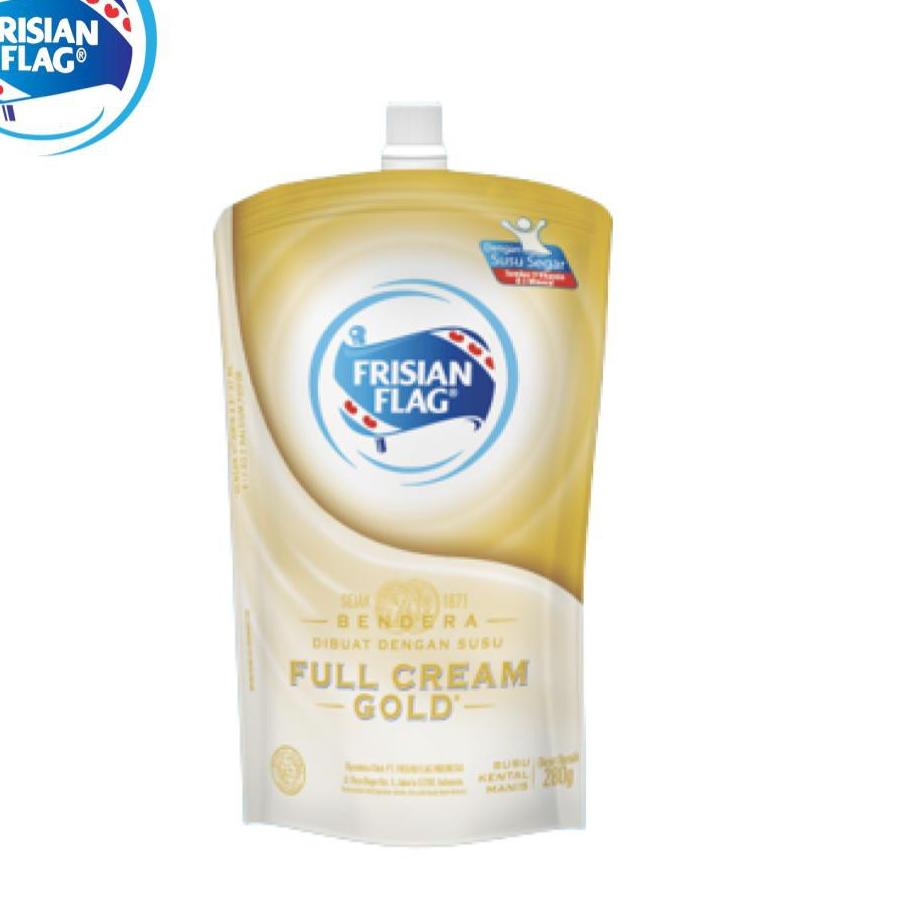 

Miliki Frisian Flag Bendera Kental Manis Gold Pouch 280g - 3 Pcs