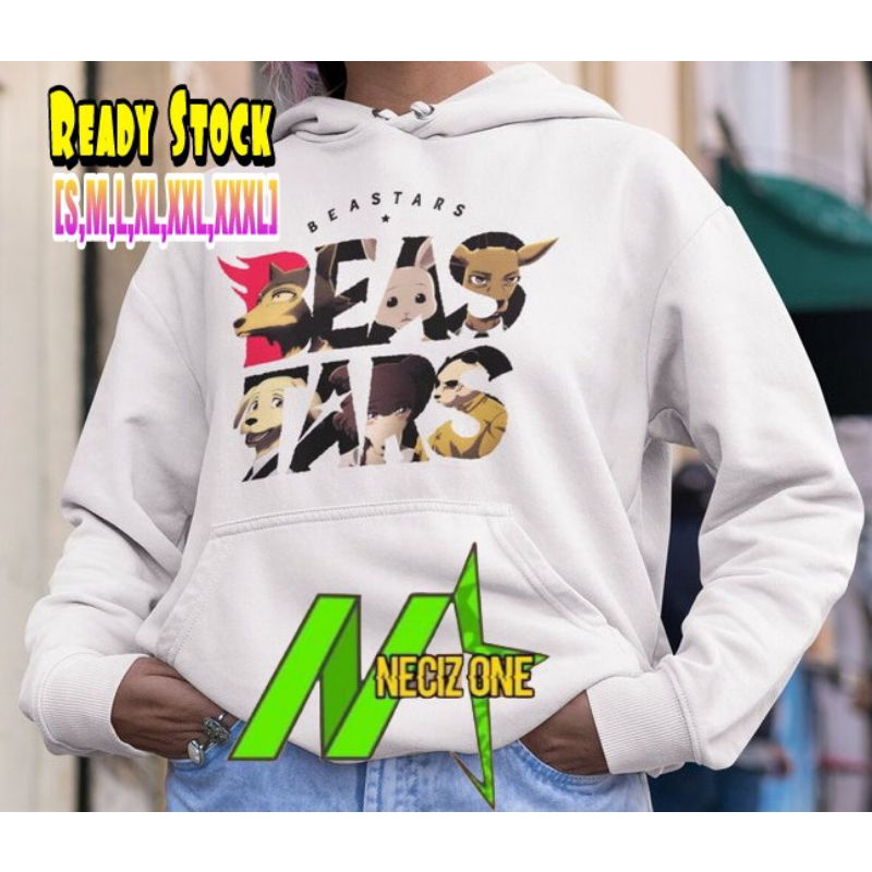BEASTARS SERIES MANGA JEPANG ANIME HOODIE UNISEX PRIA WANITA ~ READY SIZE S-XXXL