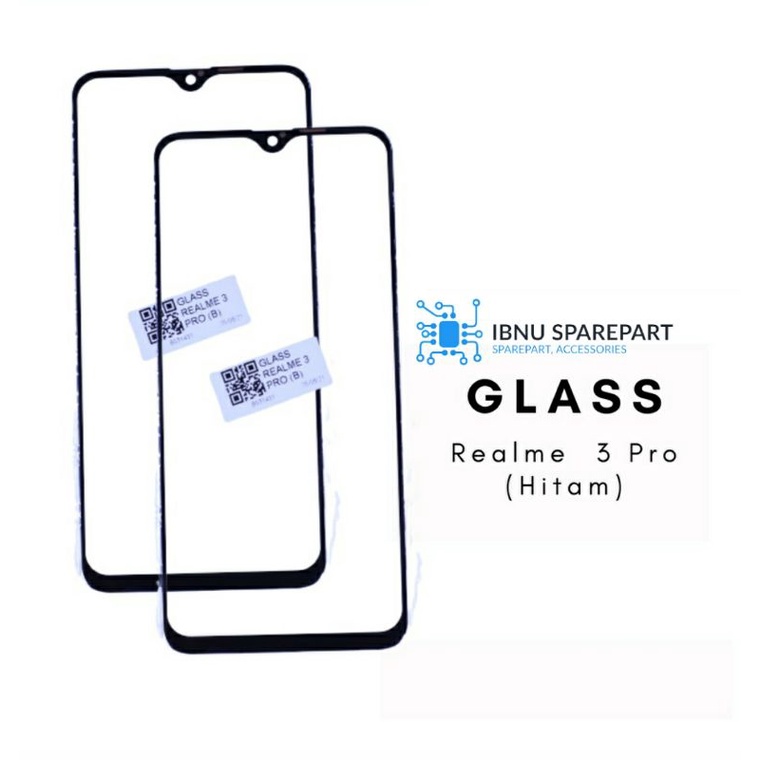 GLASS LCD - KACA TOUCHSCREEN REALME 3 PRO