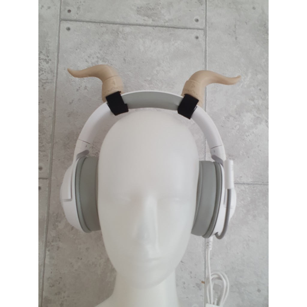 Tanduk Viking untuk headphone headset live streaming gaming