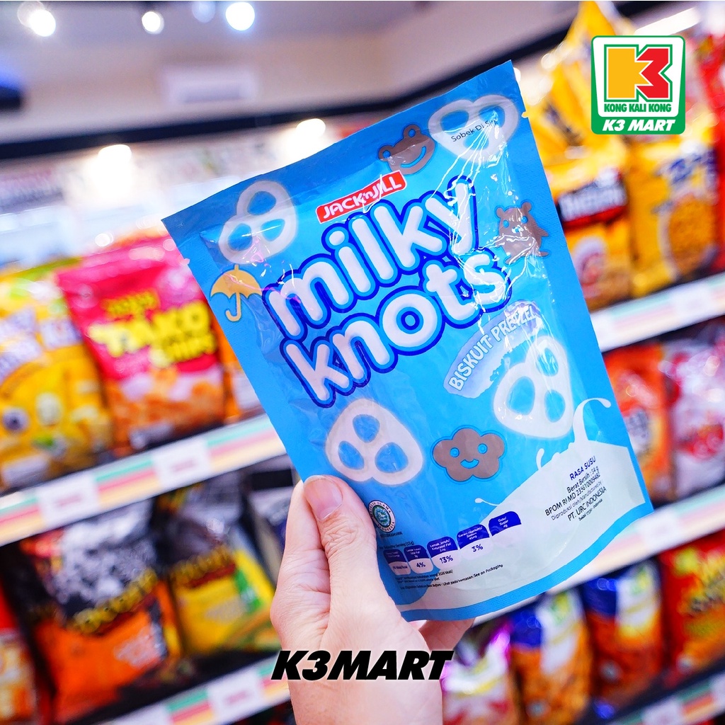 Jacknjill Milky Knots 55gr