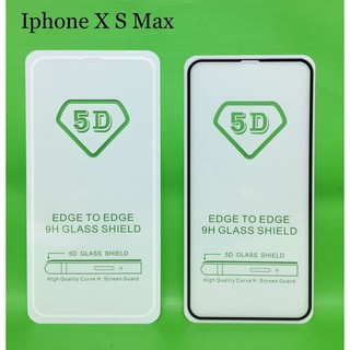 TEMPERED GLASS 5D FULL COVER NEW 2018 IPHONE XS / IPHONE