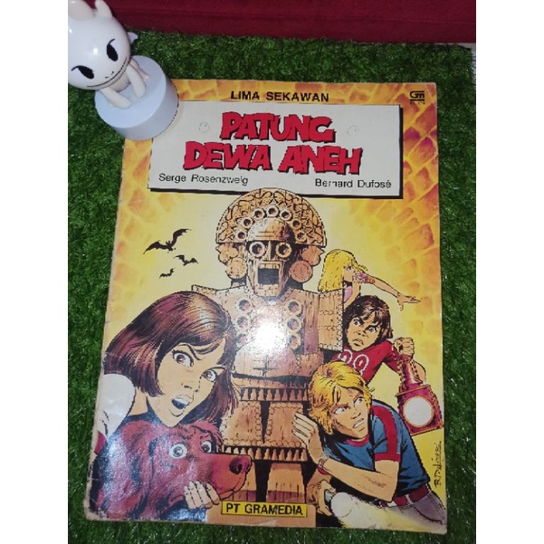 Buku Komik Lima Sekawan - Patung Dewa Aneh (preloved)
