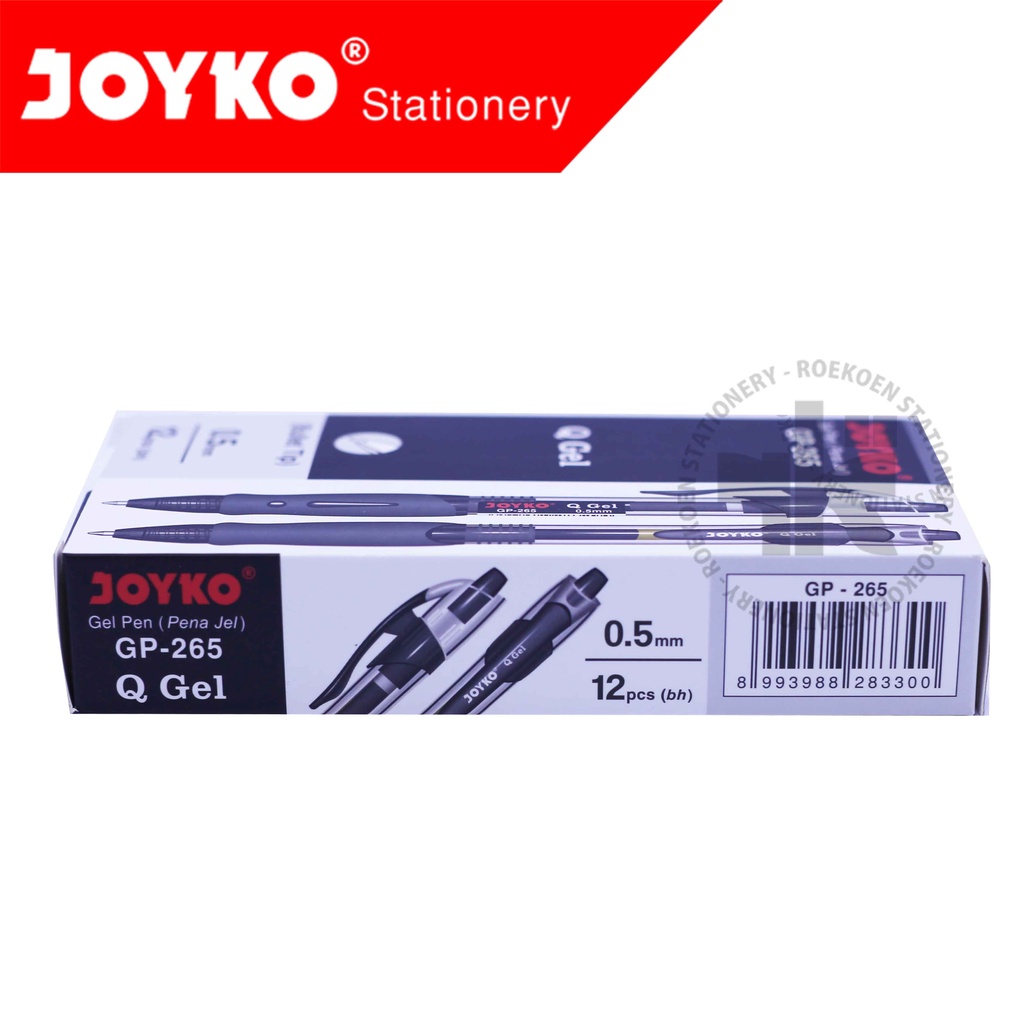 Ballpen Gel 0.5mm Joyko Q gel GP-265