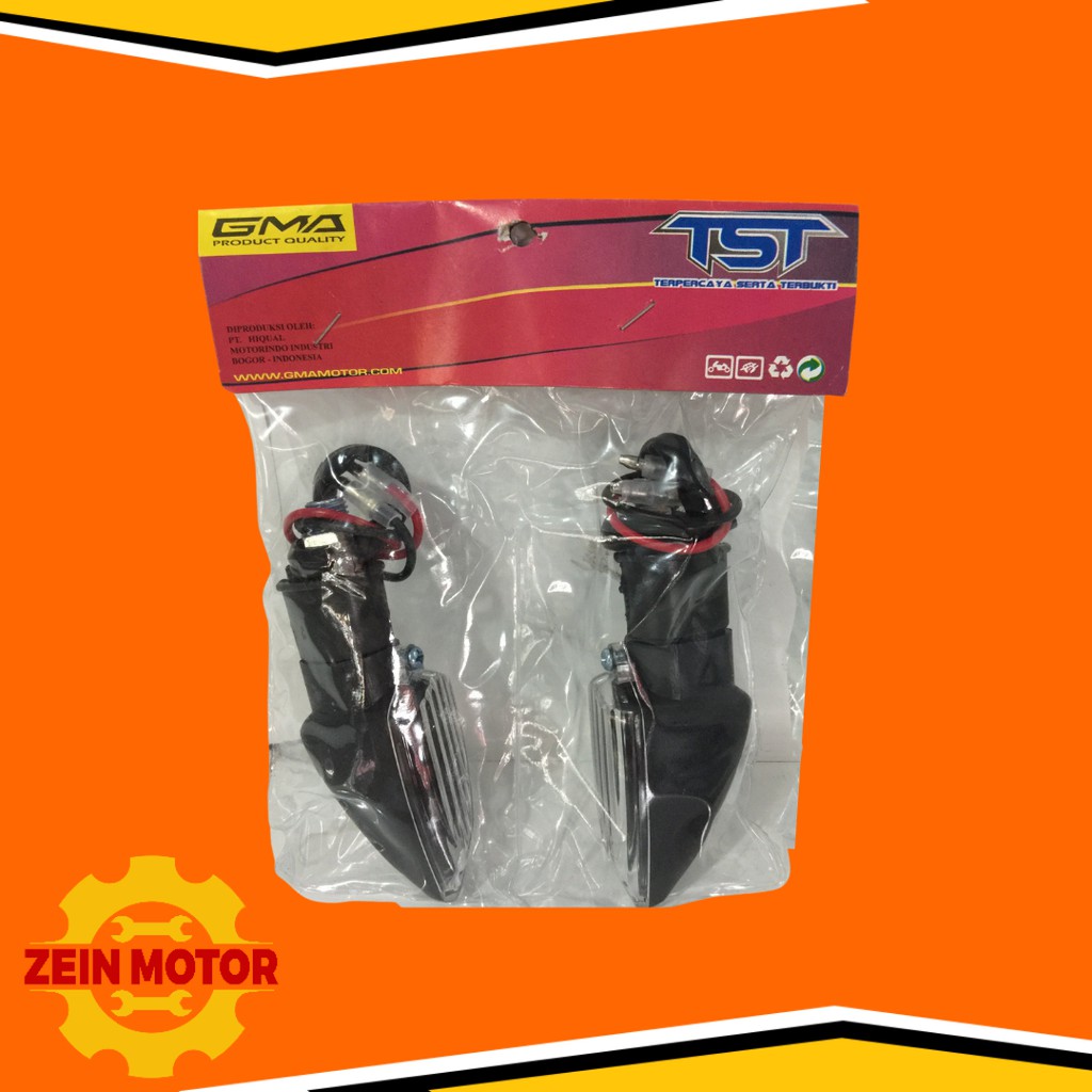 LAMPU SEIN RITING DEPAN BELAKANG VARIASI UNIVERSAL VIXION TIGER CBR AEROX 1set (kanan kiri)