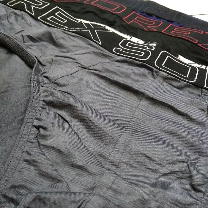 Celana Dalam Pria Sorex M1012 Berbahan Katun Serat Bambu dengan Penyerapan yang Cepat dan Anti Gerah