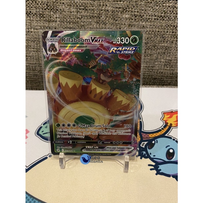 Pokemon TCG English Rillaboom VMAX - 23/264 - Fusion Strike