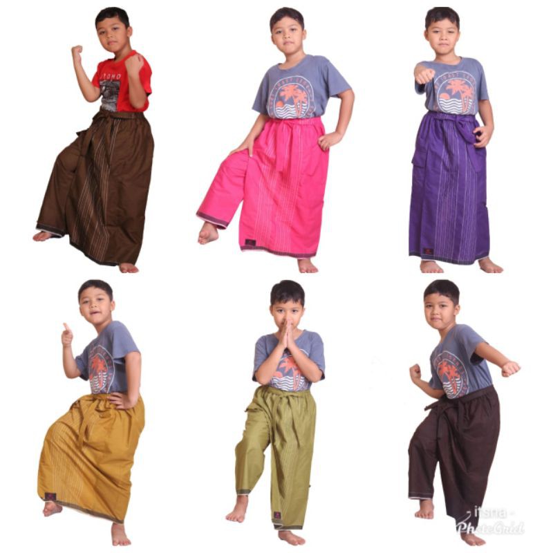 celana sarung anak al kahfi