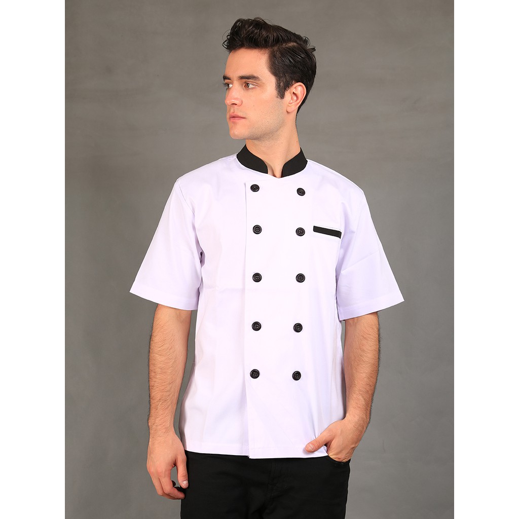 Baju Chef Model 5 Shopee Indonesia