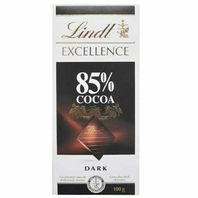 

LINDT EXCELLENCE 85% COCOA DARK COCOLATE