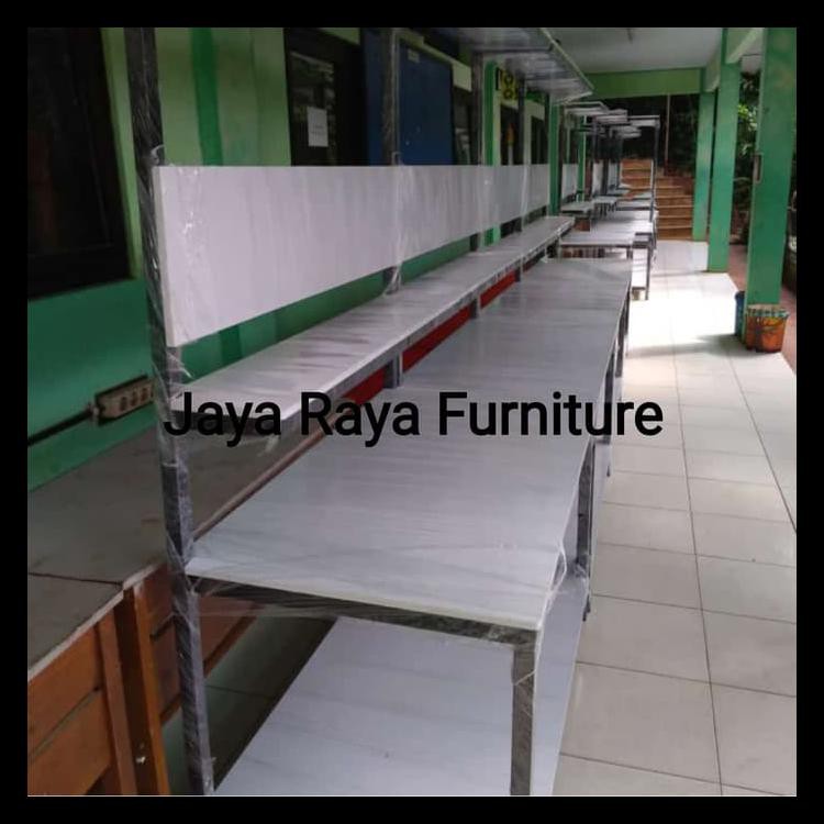 Hot Product Meja Teknisi Tinggi/Meja Komputer/Meja Warnet/Meja Gaming/Meja Kerja Keren