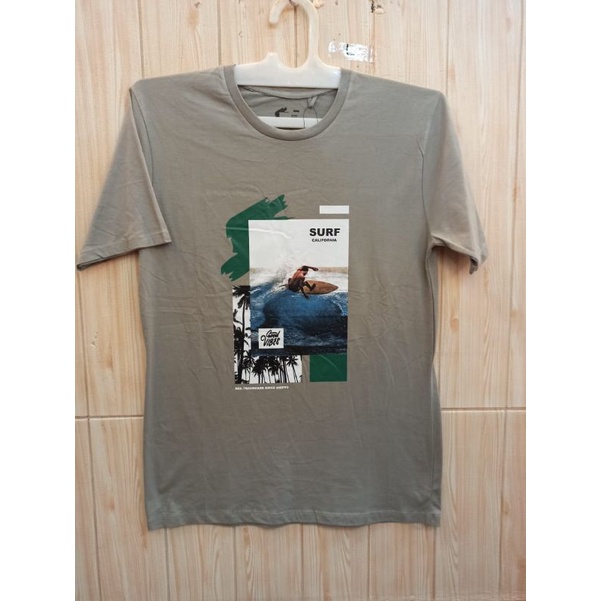KAOS SIMPEL UNISEX LENGAN PENDEK SURFING