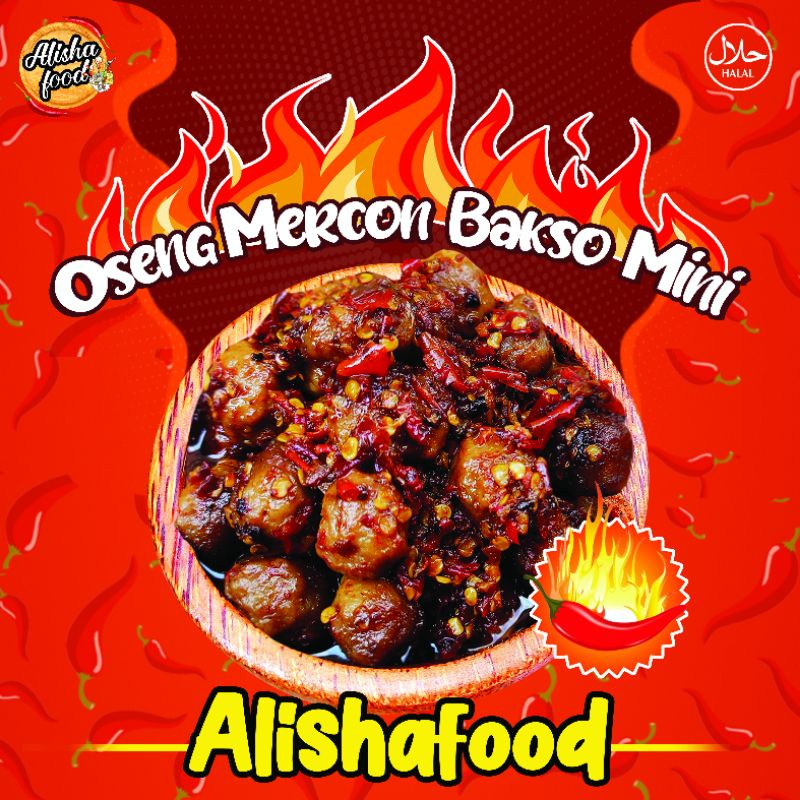 

OSENG MERCON PENTOL/BAKSO MINI