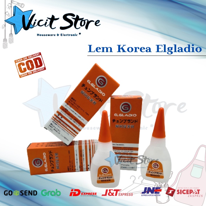 Lem Korea Elgladio Kualitas Super Kuat