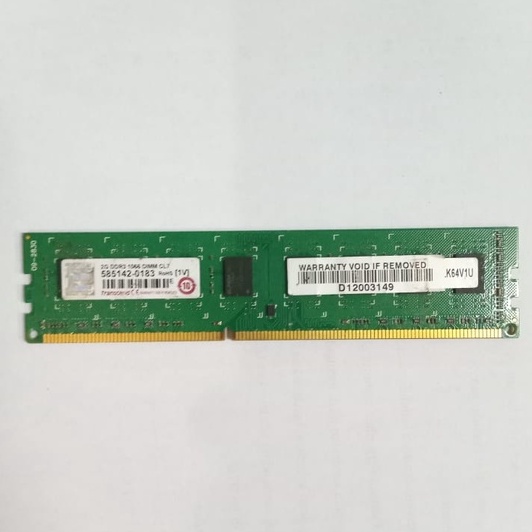 Ram DDR3 2Gb Transcend Pc3 8500F (533 Mhz)