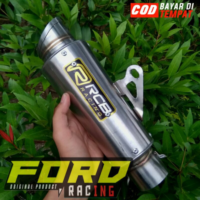 Termurah selincer selencer knalpot Racing RCB sok diameter 50 mm untuk semua