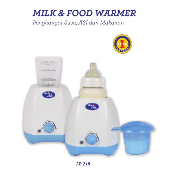 Baby Safe Alat Penghangat dan Pemanas Susu BPA Free