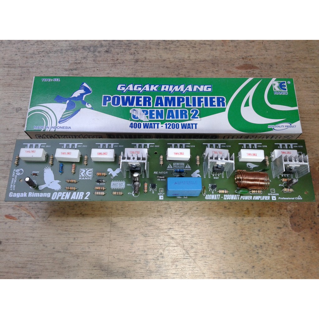 Kit Driver Power Mono 1200watt OPEN AIR Tipe551