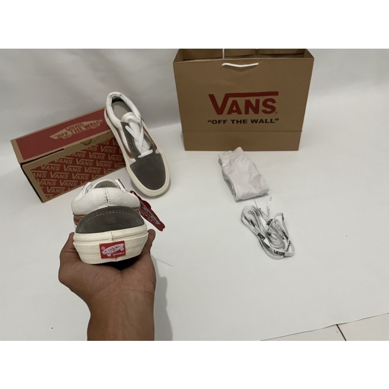 vans oskool warna white gold OG premium murah impor China