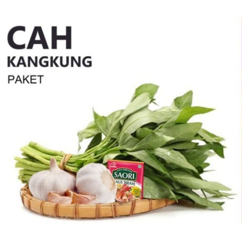 

cah kangkung lengkap dengan bumbu