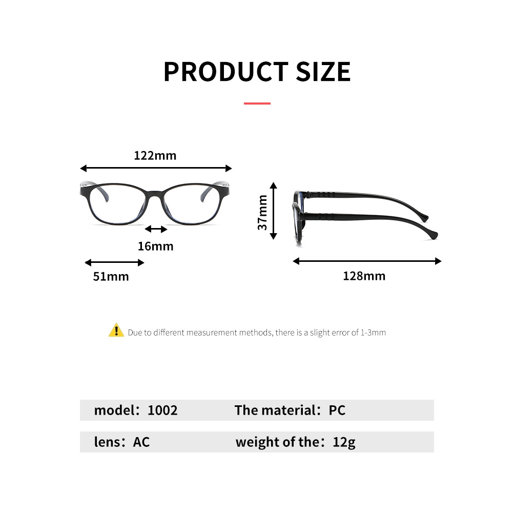 (YUZHU) COD Flexible Frame Kacamata Anti Radiasi Anak Candy Color Clear Frame Kacamata Kids Eyeglasses