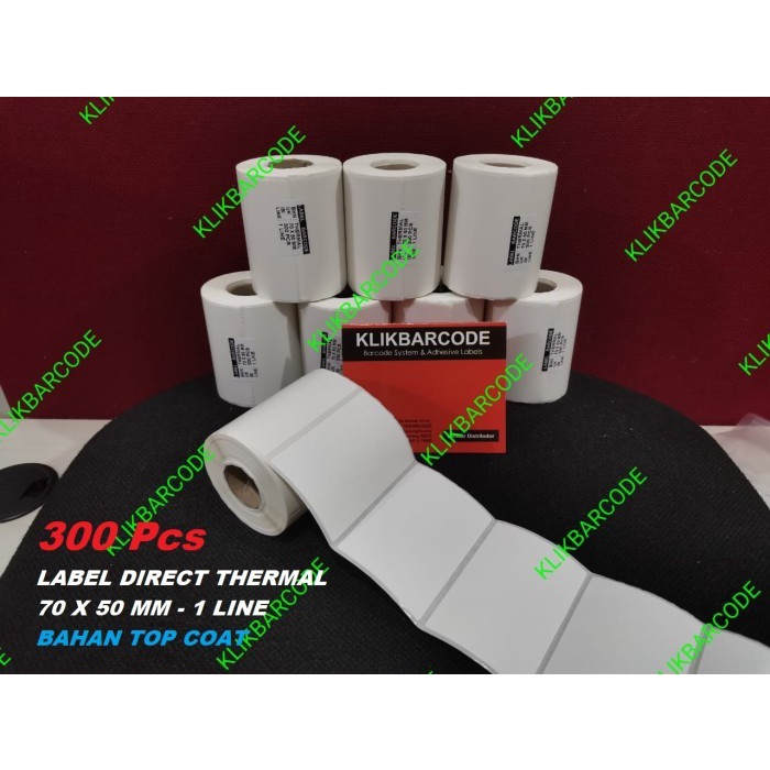 

label xprinter 360 420 490 - direct thermal - 7 x 5 cm - top coat -300