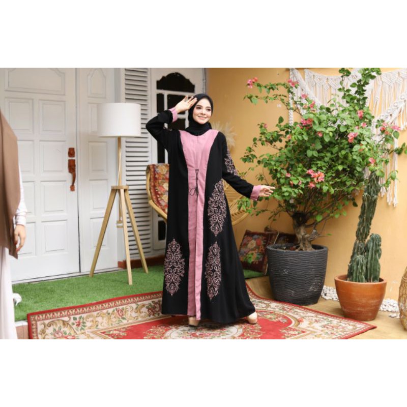 GALLERY EXCLUSIVE ABAYA HITAM GAMIS TURKEY 015