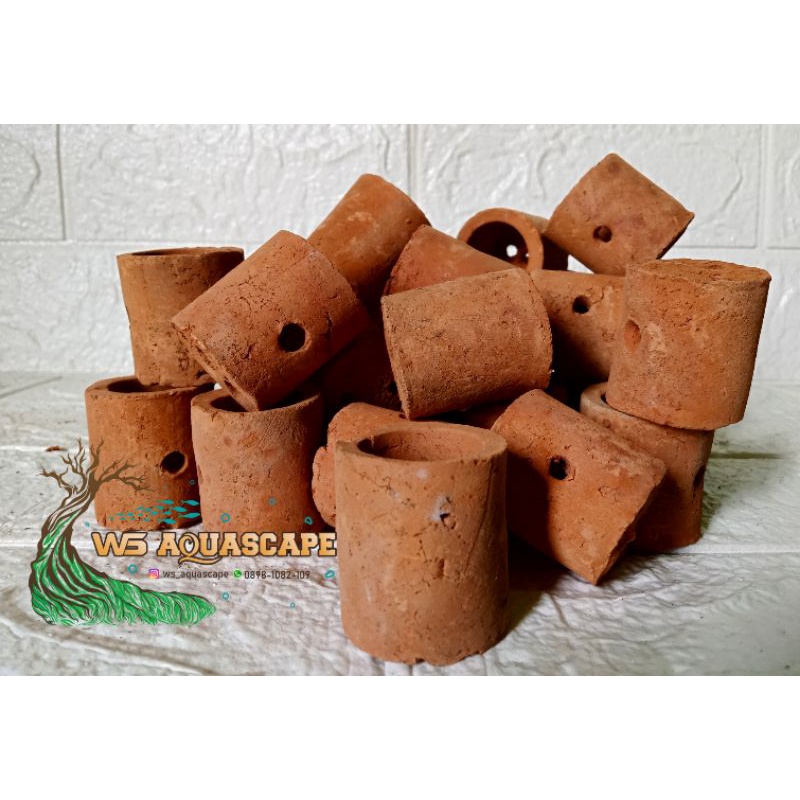 POT TANAH LIAT POT TANAMAN AIR AQUARIUM