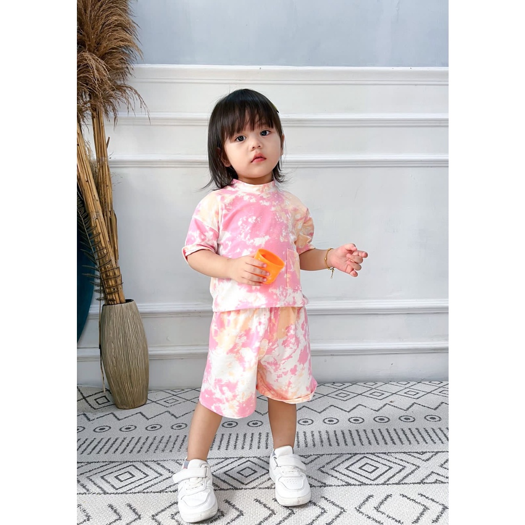 21JPSHOP - Setelan anak oversize / crop top anak  /  setelan anak perempuan  / baju croptop anak / baju oversize anak