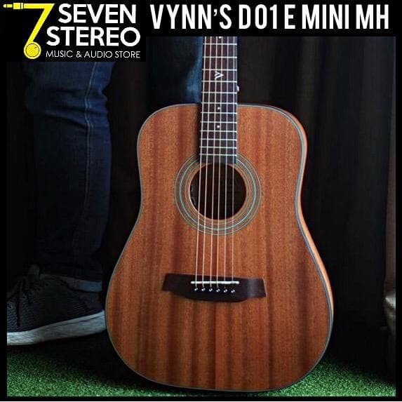 Vynn's D01 MINI E-MH Acoustic Electric Guitar vynns