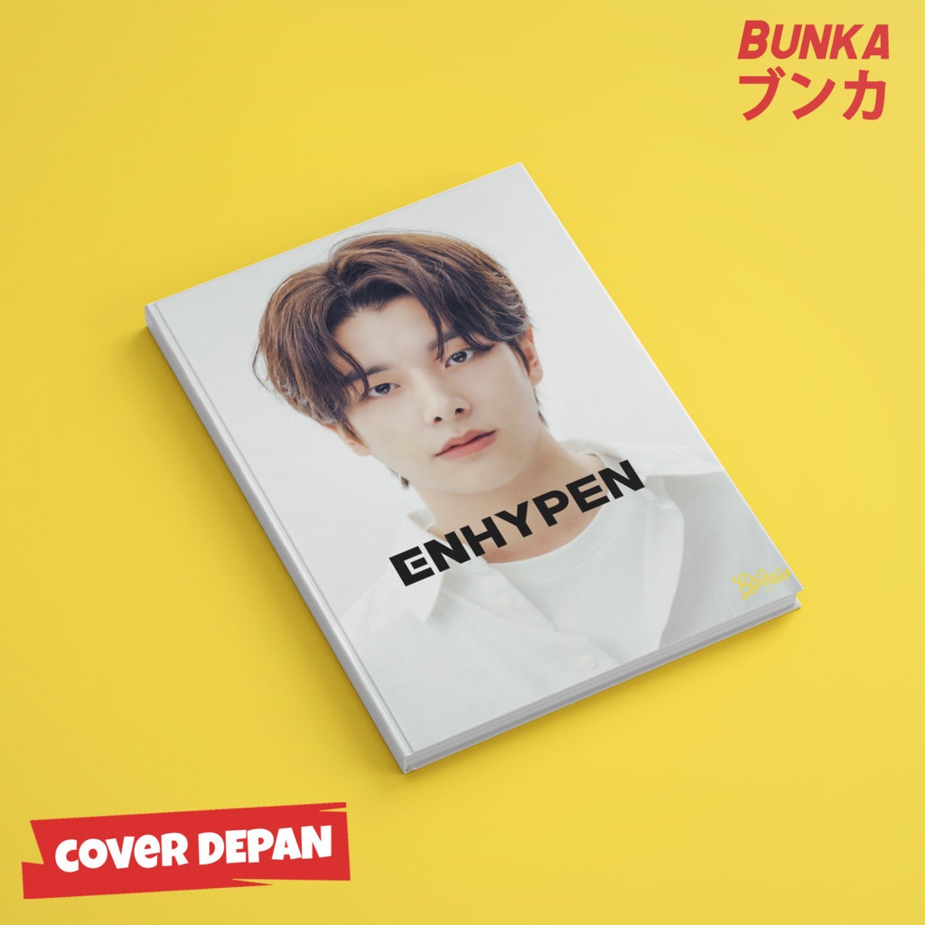 

Notebook KPOP Enhypen Jake Hardcover A5 Buku Tulis Catatan Notes Agenda Planner Jurnal