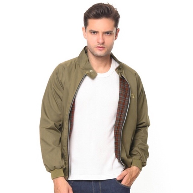 Harrington Jacket Brown Bloop Endorse