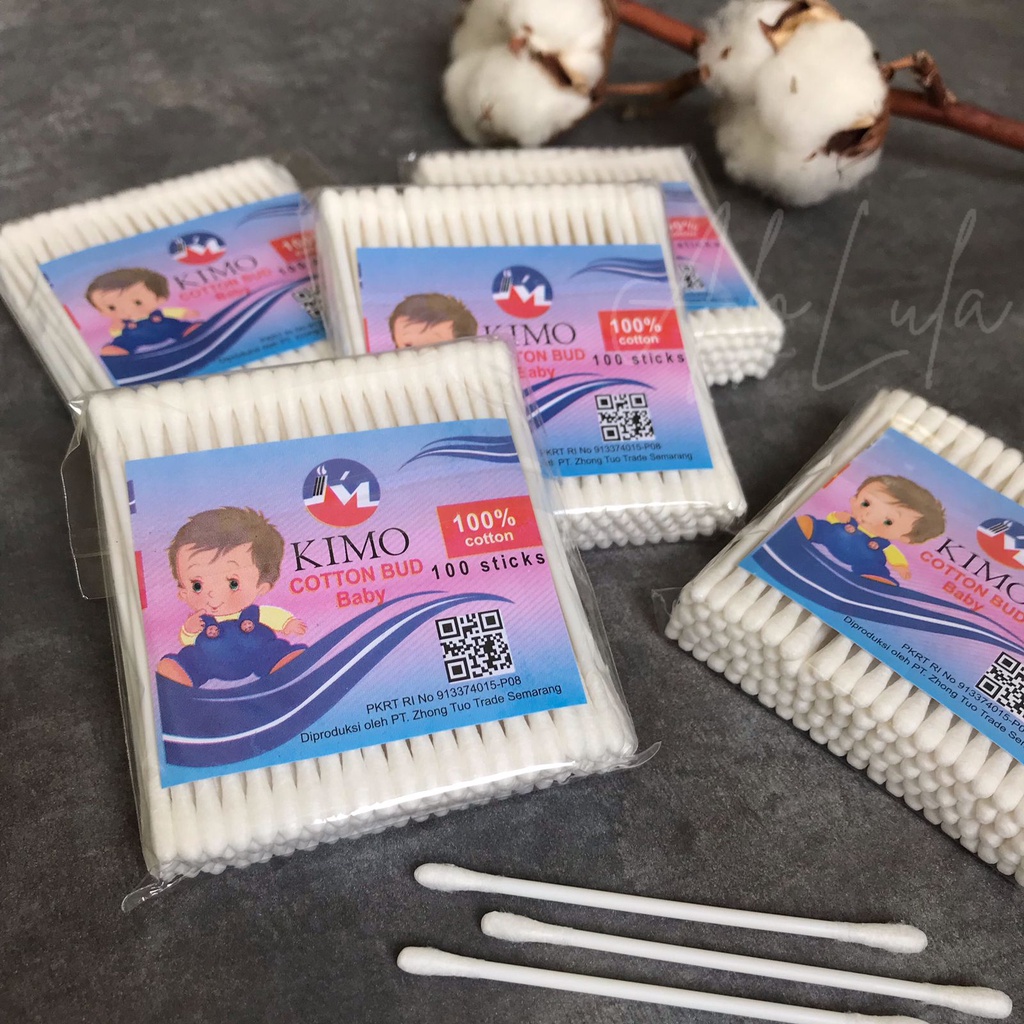 Alolula - Cotton Bud / Cotton Buds / Korek Kuping Kapas / Cotton Buds Baby  / Cotton Bud Baby / Pembersih Telinga / Cotton Bud Bayi / Cotton Buds Bayi / Korek Kuping / Alat Korek Kuping / Alat Telinga Korek Kuping / Pembersih Kuping / Korek Telinga