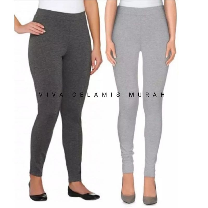 Legging Kaos JUMBO - Legging panjang wanita Tebal adem nyaman- Dalaman Gamis- Legging Murah Bagus