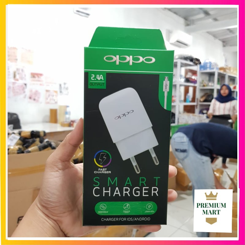 Charger Fast Charging 2.4A Smart Charger Micro usb xiaomi, oppo, samsung, vivo [PM]