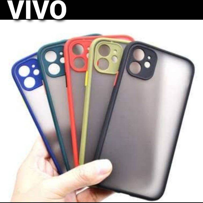 VIVO CASE HYBRID MATTE FUZE MY CHOICE DOVE CASING VIVO Y12 Y12s Y15 Y17 Y19 Y20 Y20S Y21 Y21S Y30 Y30i Y33S Y50 Y51 Y53S Y91 Y93 Y95 S1 PRO Z1 PRO V11 PRO V15 PRO V19 V20 SE V21 4G 5G V23 V23E V25 Y01 Y22 2022 Y35 Y16 Y75 T1 Y33T SILIKON CASING Y02