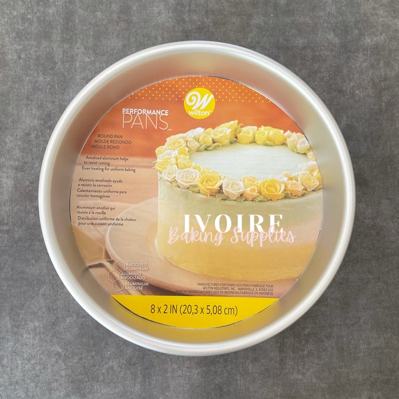 Wilton Round Cake Pan 20cm / Loyang Bulat Wilton 20cm