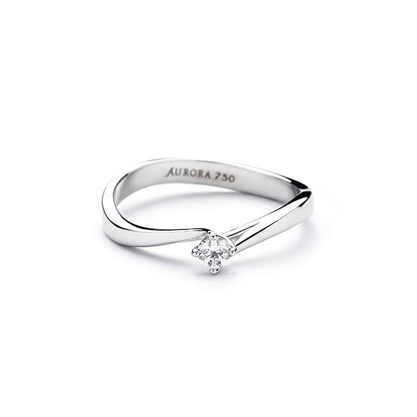 Cincin Emas Putih 750