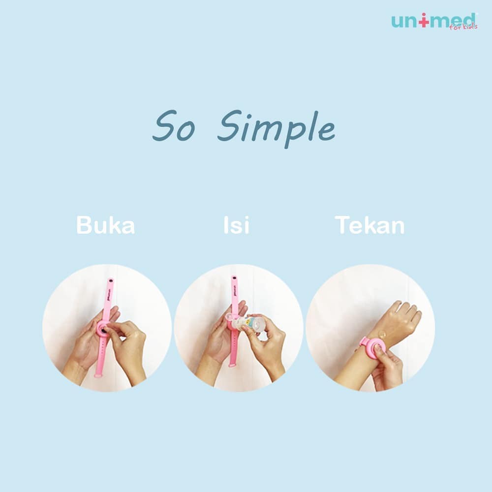 Unimed Kids Hand Sanitizer Wristband