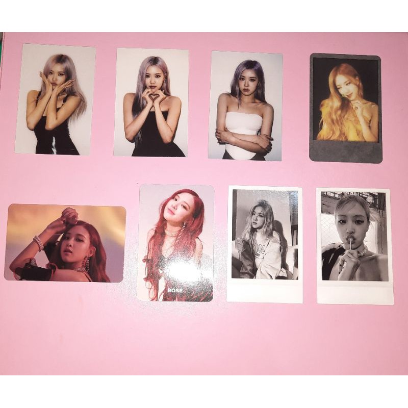 Photocard Rose Blackpink
