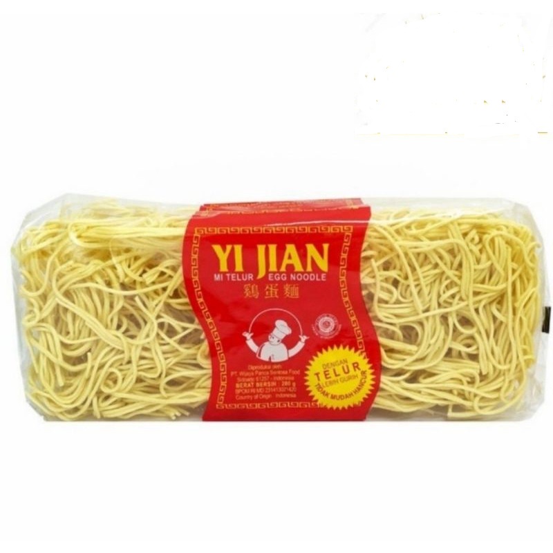 

Mie Telur Yi Jian Kecil 200 Gram / Yijian Egg Noodle / Mie Telor