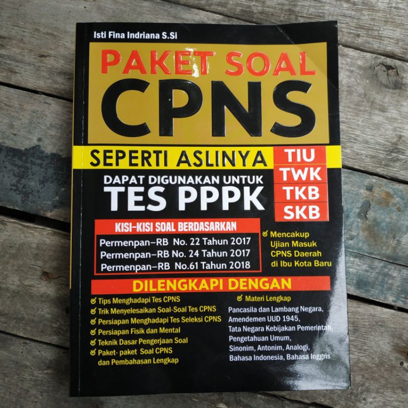 Paket Soal CPNS Seperti Aslinya
