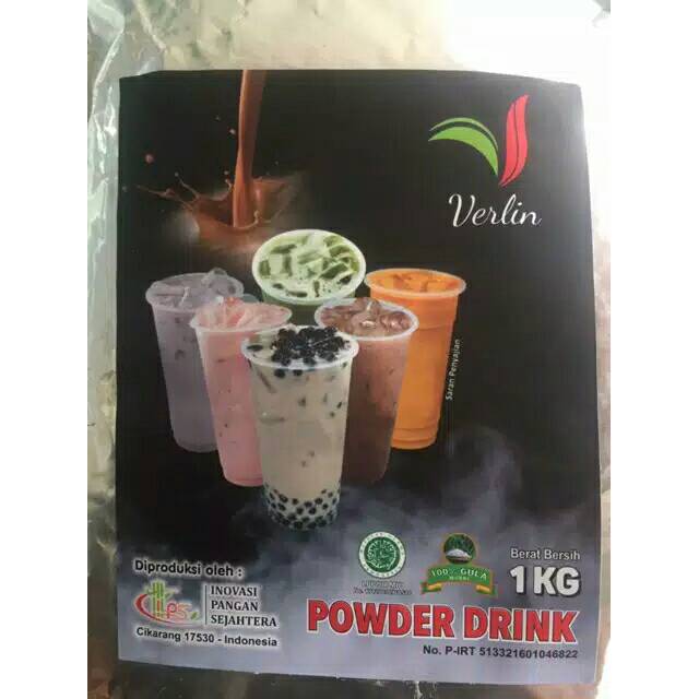 

Serbuk bubuk bubble tea green tea